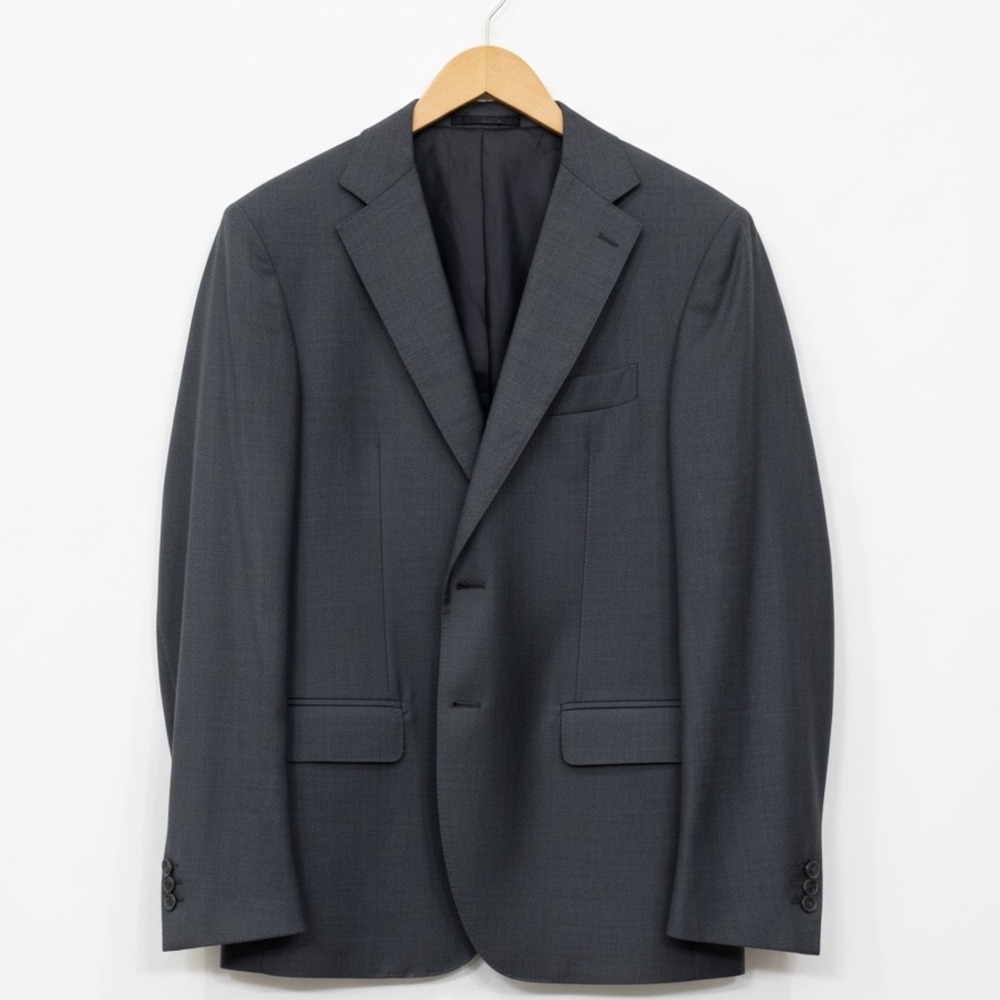 Eleventy Platinum Zegna 44R Blazer Australian Wool Hand Stitch Half‎ Lined